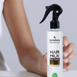 اسپری شیر مو بدون آبکشی سیمفونی مدل Hair Milk حجم 200 میلی لیتر